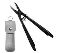 Angled Nail Clippers - Long Handle Eagle Nose | Anti-Spray Trimmer for Ingrown and Thick Nails Manicure Pedicure Daily Care Adults Elderly