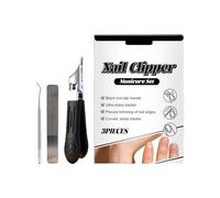 Angled Nail Clippers - Toenail Cutter with Wide | Stainless Steel Nail Trimmer, Precision Scissors with Ingrown Edges for Seniors, Adults, Manicure, Pedicure, Grooming Kit, Hot
