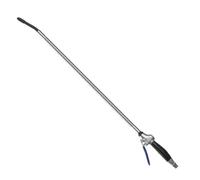 Angled Nozzle Air Blower Tool with Metal Body and Lever Handle for Workshop Crevice and Vent Area Upkeep Daily Air Blower Tool Pneumatic Debris Remover Metal Upkeep Nozzle Lever Handle Inlet Fitting