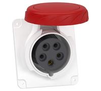 Angled Panel Socket PratiKa 16A 5P 400V IP67 - PKF16F735