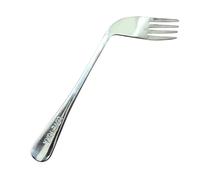 Angled Senior Spoon - Self-feeding utensil with ergonomic handle design, adaptive eating aid for limited mobility and manual control, safe and with daily use