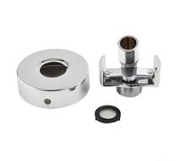Angled Shower Inlet Pipe Copper Adjustable