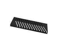 Angled-Slot Tile Sample Display Rack, Floor-Standing Pull-Out Ceramic Storage Shelf for Stores Warehouses Exhibition Halls