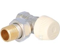 Angled Thermostatic Valve 1/2" SX Insert Metal-Metal V2020ESX15