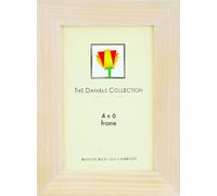 ANGLED White Wash wood classic by Dennis Daniels® - 4x6