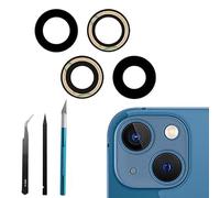 Anglepingping 13/13 Mini Back Camera Lens Replacement for iPhone 13/ iPhone 13 Mini Rear Camera Glass Lens Replacement + Repair Tool Kit, Anti-Lens Scratch
