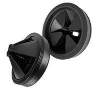 Anglepingping 2pcs 3 1/8 Inch Garbage Disposal Sink Baffle Splash Guard, Garbage Disposal Quiet Cover Splash Guard,Quiet Collar Sink Baffle for Moen,Waste King,Whirlaway,GE Disposer