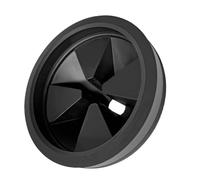 Anglepingping 3 1/8 Inch Garbage Disposal Sink Baffle Splash Guard, Quiet Collar,Black Rubber, for Insinkerator, Moen,Waste King,GE Disposer,Black