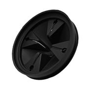 Anglepingping 3 3/8" Garbage Disposal Sink Baffle QCB-AM Splash Guard for Insinkerator,Garbage Disposal Quiet Collar Drain Plugs Cover Splash Guard Replacement for InSinkErator Evolution Series,Black