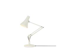 ANGLEPOISE 90 Mini Mini Desk Lamp, Jasmine White, LED Low Energy Dimming Bulb, USB Power Cable, Aluminium Shade and Arms, Satin Painted Finish, Chrome Plated Fittings, Ideal for Small Spaces