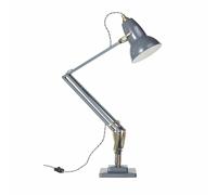 Anglepoise Original 1227 Brass Table Lamp Elephant Grey