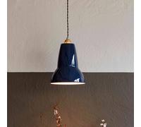 Anglepoise Original 1227 Brass Midi Pendant Ink Blue