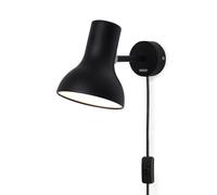 Anglepoise Type 75 Mini Wall Lamp With Cable Jet Black