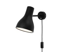 Anglepoise Type 75 Wall Lamp With Cable Jet Black