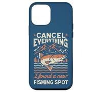 Angler Cancel Everything I Found A New Fishing Spot Fisher Case for iPhone 12 mini