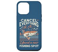 Angler Cancel Everything I Found A New Fishing Spot Fisher Case for iPhone 12 Pro Max