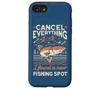 Angler Cancel Everything I Found A New Fishing Spot Fisher Case for iPhone SE (2020) / 7/8