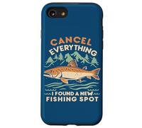 Angler Cancel Everything I Found A New Fishing Spot Fisher Case for iPhone SE (2020) / 7/8