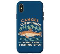 Angler Cancel Everything I Found A New Fishing Spot Fisher Case for iPhone X/XS