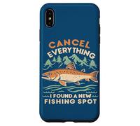 Angler Cancel Everything I Found A New Fishing Spot Fisher Case for iPhone XS Max