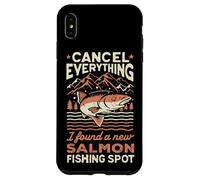 Angler Cancel Everything I Found A New Salmon Fishing Spot Case for iPhone XS Max