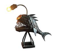 Angler Fish Lamp Art Lamp Flexible Lamp Head for Customization Art Light Table Lamp Suitable for Home Bar Restaurant Cafe Art for Home, Bar, Restaurant, Cafe Art In The Light Fixture-S