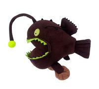 Angler Fish Plush Doll, Cartoon Sea Toy, Compact Design with Sturdy Build, Creative Gear with Living Room Bedroom Dorm, Stylish Tool for Cute Snuggle, Home Supply for Decorative Accessory Daily Use