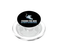Angler Fishing For Dates Catching Weeds PopSockets PopGrip for MagSafe