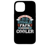 Angler Papa viel cooler - funny angel saying fishing kings Case for iPhone 15