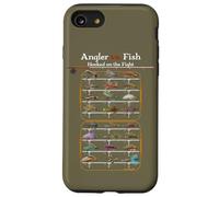 Angler vs. Fish Hooked on the Fight - Fly Fishing Wear Case for iPhone SE (2020) / 7/8