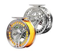 AnglerDream EX-ALC 5/6WT CNC Machined Large Arbor Fly Fishing Reel with Line Combo 3 5 8 9WT Fly Line Backing Leader