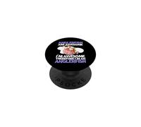 Anglerfish Are Awesome I'm Awesome I'm A Funny Anglerfishes PopSockets Adhesive PopGrip