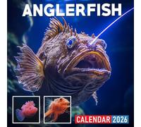 Anglerfish Calendar 2026: Deep Sea Wonders with Their Unique Light Displays