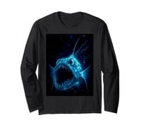 Anglerfish Cool Deep Sea Fish Lover Ocean Marine Life Long Sleeve T-Shirt
