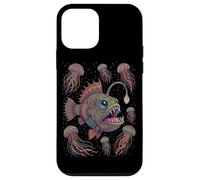 Anglerfish Deep Sea Creatures Cute Jelly Fish Case for iPhone 12 mini