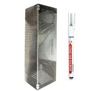 Angles & Arcs Marking Tool Parallel Line Drawing Pipe Bend for Construction Metalworking Engineering Two-Purpose Metal Scriber Adjustable Angles & Arcs Tool for Metalworking