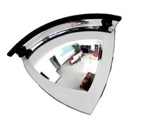 Angles Round Acrylic Glass Impacts Resistant Acrylic for Visibilities in High Traffics Industrial Zones Warehouse