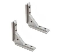 Angles Slot Connector Fixing Hardware Aluminum Alloy Corner Bracket Door Frame Fastener for Slotted Door Panel Frame Mounting Fixing Hardware