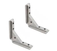 Angles Slot Connector Fixing Hardware Aluminum Alloy Corner Bracket Door Frame Fastener for Slotted Door Panel Frame Mounting Fixing Hardware
