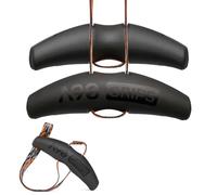 Angles90 Camo Pull Grips - A90 Camo, TPU - 4-in-1 Hand Positions for Pull Up Bar - T-Bar Row & Cable Handle Attachments for Rows - Hygienic Design for Chin Up Handles & Lat Pulldown Grip