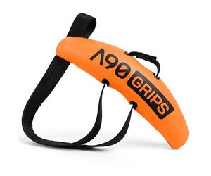 Angles90 Pull-Up Handles - Pack of 1, Portable - Ergonomic 90-Degree Angled Grip for Pull Up Bar - Neutral-Grip Activation for Lat Pulldown Machine - Lat Bar Attachment for Home Gym & Cable Machine