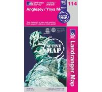 Anglesey / Ynys Mon: Sheet 114 (OS Landranger Active Map)