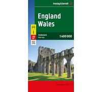 England - Wales, Straßenkarte 1:400.000, freytag & berndt