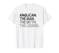 Anglican Man Myth Legend Gift T-Shirt
