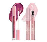 Anglicolor Chameleon Lip Gloss & Lip Cleansing Gel Set,02 CELESTIAL DANCE