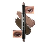 Anglicolor Dual Ended Cream Eyeshadow Stick, Glitter & Matte Shades, Soomth, Waterproof & Long Lasting, Blendable Glitter Eye Makeup, Easy use (03 brown shimmer/espresso)