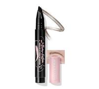 Anglicolor Eyebrow Pen Easy to Use, Eyebrow Brush Quick Drying,Microblading Eyebrow Pen Natural,Hair-Like Strokes, 24hrs Long-Lasting,Waterproof,Smudge-Proof,Multiple Uses (01brown)