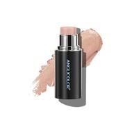 Anglicolor Highlighter Stick - Blendable Cream, Non-Greasy, Long Lasting, Brightening Effect, Fragrance of Flowers, Better for Fair Skin (02#Rose Gold Champagne)