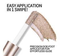 Anglicolor Liquid Glitter Eyeshadow - Highly Pigmented Diamond Sparkle Gel, 12HR Crease-Proof Wear, Blendable as Topper or Eyeliner, Vegan & Cruelty-Free (#06 Pink)