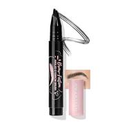 Anglicolor Microblading Eyebrow Pen Natural,Eyebrow Pen Easy to Use, Eyebrow Brush Quick Drying,Hair-Like Strokes, 24hrs Long-Lasting,Waterproof,Smudge-Proof,Multiple Uses (05black)